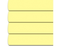 Cortina Veneciana aluminio 25 mm c/1926 Yellow Gloss